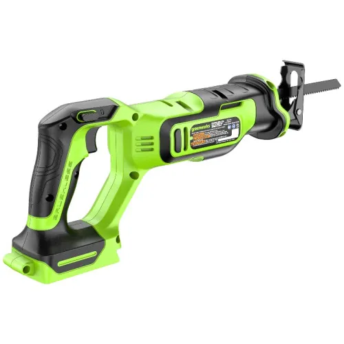 Пила сабельная Greenworks GPT-BLRS-1 24V 1200607 (26 мм) бесщеточная аккумуляторная — детальное фото