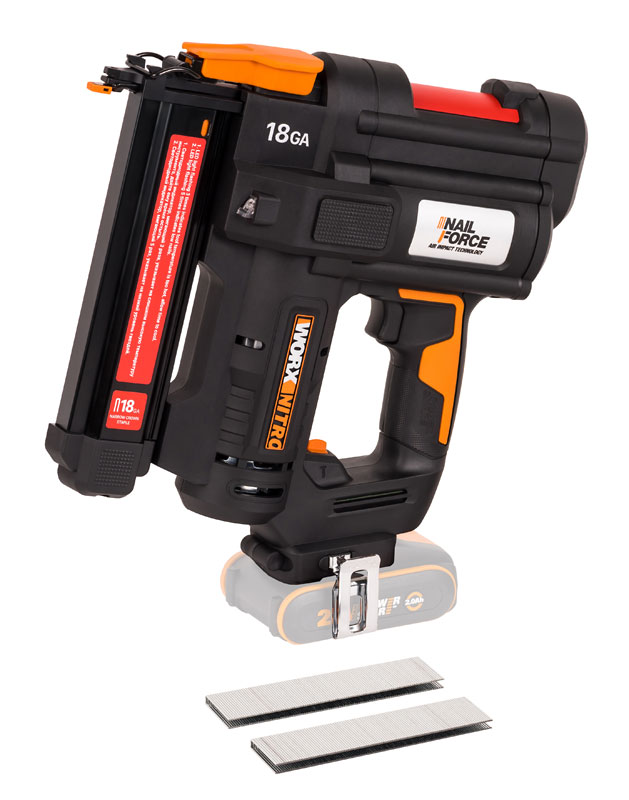 Степлер WORX WX844 20V аккумуляторный — детальное фото