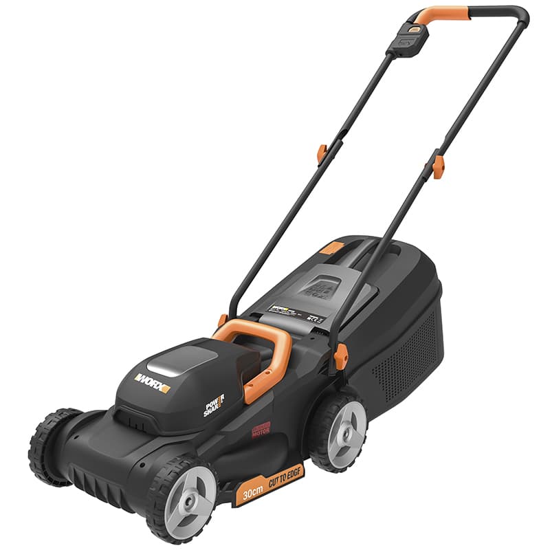Газонокосилка WORX WG730E 20V 30см аккумуляторная бесщеточная, с АКБ на 4 А*чи ЗУ