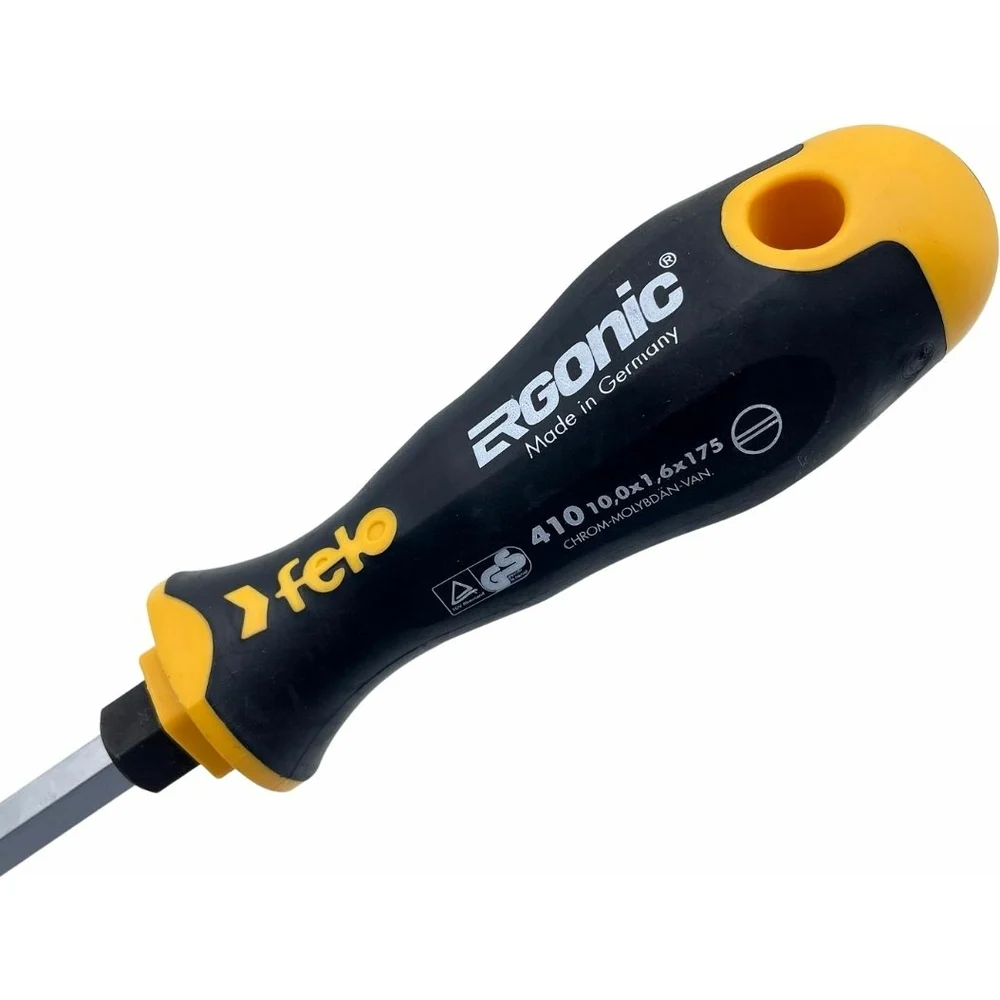 Отвертка Felo шлицевая Ergonic SL 10,0 41010540 — детальное фото