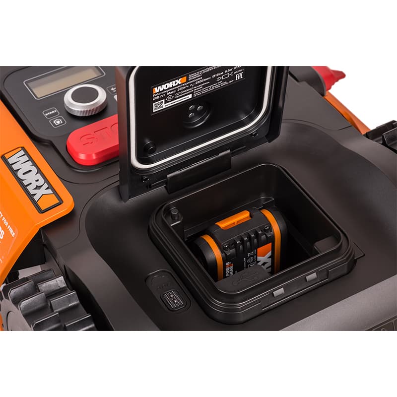 Робот газонокосилка WORX Landroid M Plus WR165E 500кв.м — детальное фото