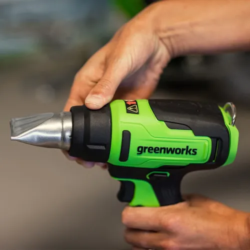 Технический фен Greenworks G24HG 24V 3400207 аккумуляторный — детальное фото