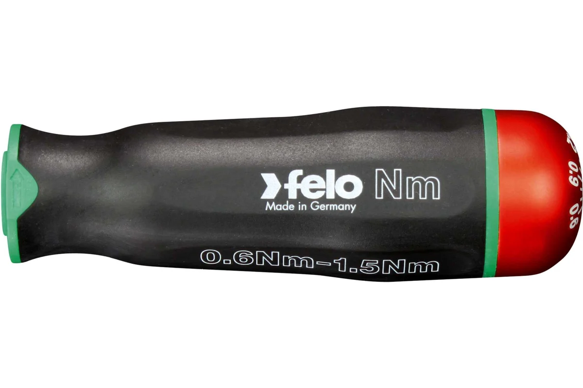 Отвертка с регулировкой крутящего момента с набором насадок 12 шт в кейсе Felo 10099116 — детальное фото