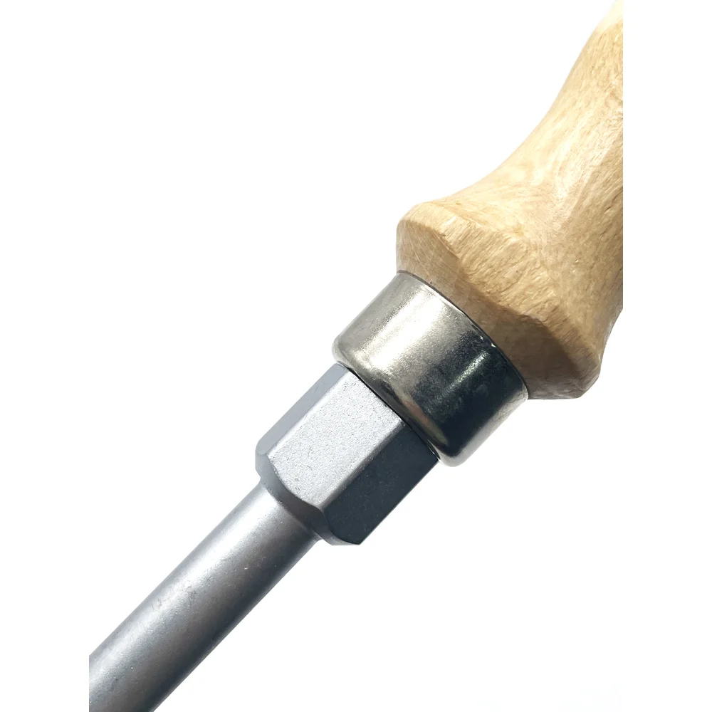 Ударная отвертка Felo с деревянной рукояткой, SL12,0x2,0 33512090 — детальное фото