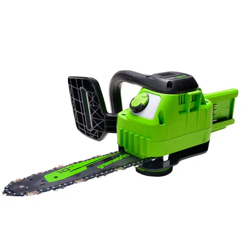 Цепная пила Greenworks G24CS25 24V 2007707 (25 см) аккумуляторная — детальное фото