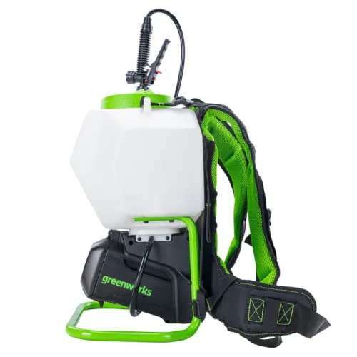 Садовый опрыскиватель Greenworks  G24BPSII 24V 5300307 (15 л) аккумуляторный — детальное фото