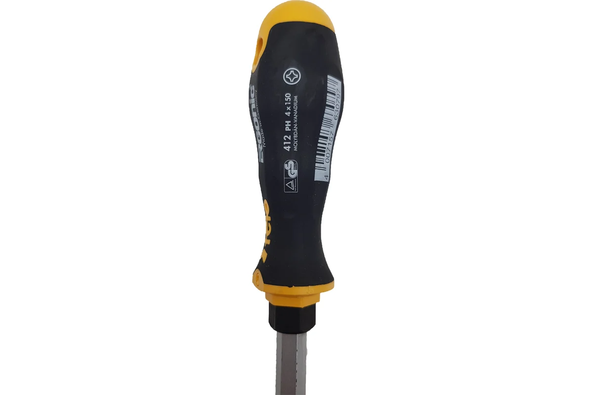 Крестовая отвертка Felo Ergonic с шестигранным лезвием PH4x150 41240540 — детальное фото