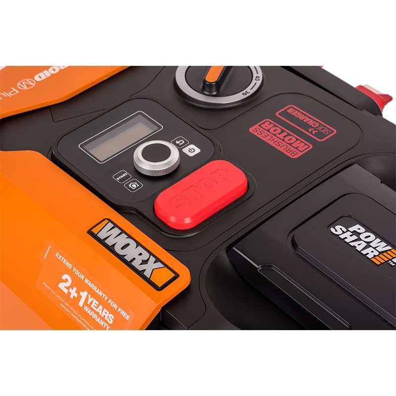 Робот газонокосилка WORX Landroid M Plus WR165E 500кв.м — детальное фото