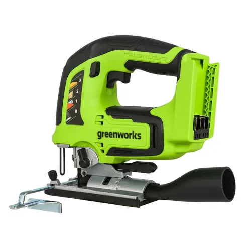 Лобзик Greenworks GD24JS 24V 3601407 (3000 ход/мин) бесщеточный аккумуляторный — детальное фото