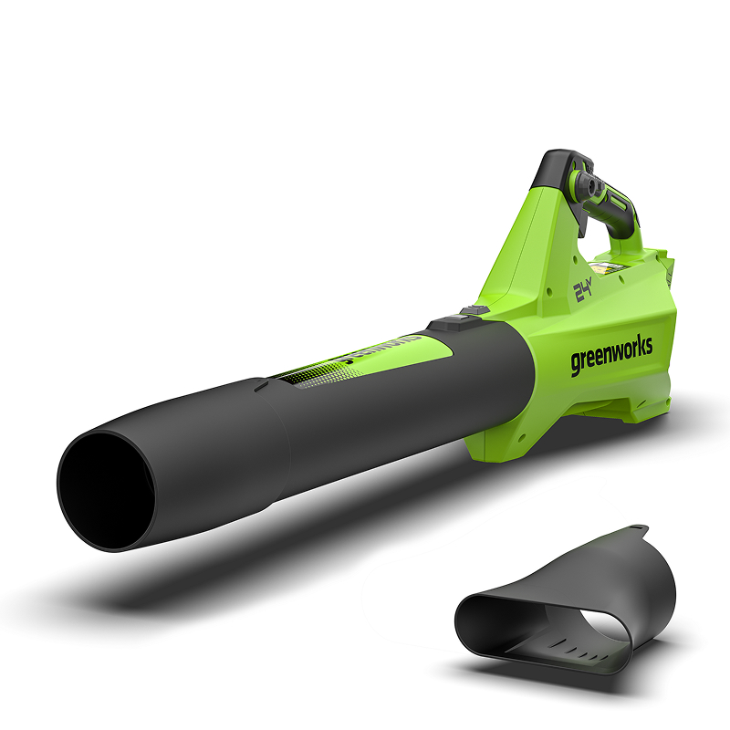Воздуходувка Greenworks G24BIII 24V 2409607 (145 км/ч) аккумуляторная — детальное фото