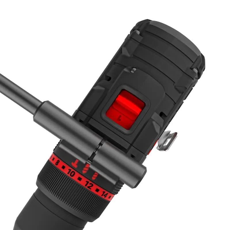 Дрель-шуруповерт ударная KRESS KUC35 20V 150Нм бесщеточная аккумуляторная — детальное фото