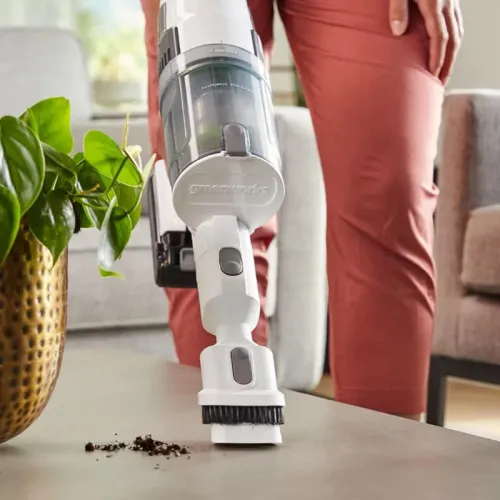 Пылесос вертикальный Greenworks G24SVK4D 24V 4701107UB (500 Вт) аккумуляторный — детальное фото