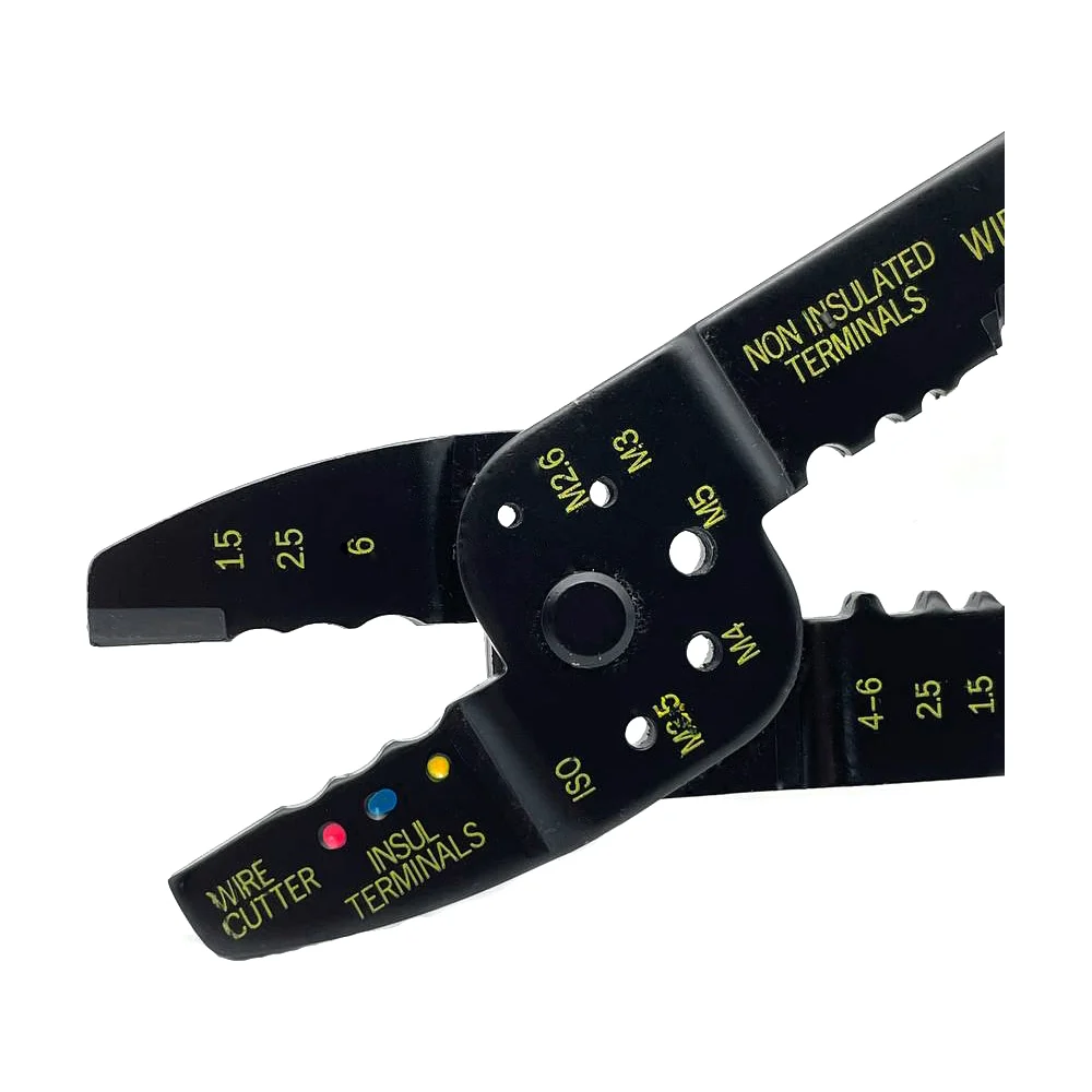 Пресс-клещи Felo для изолированных и неизолированных кабельных наконечников 0,75-6 мм2 59232040 — детальное фото