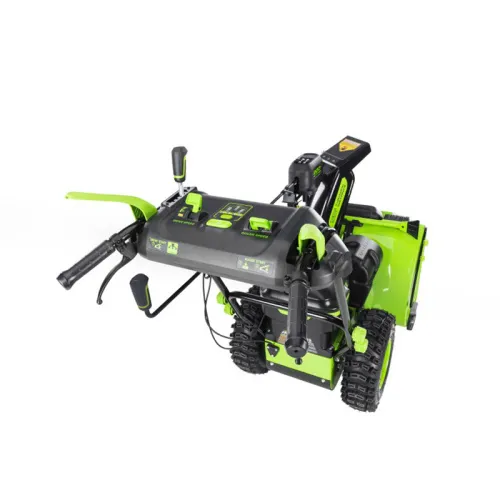 Снегоуборщик самоходный Greenworks GD82ST56 82V 2602807 (61 см) бесщеточный аккумуляторный — детальное фото