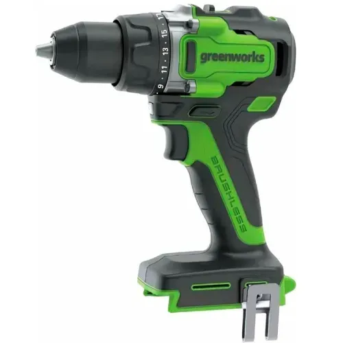 Дрель-шуруповерт ударная Greenworks GD24DD140 24V 3707607 бесщеточная аккумуляторная — детальное фото