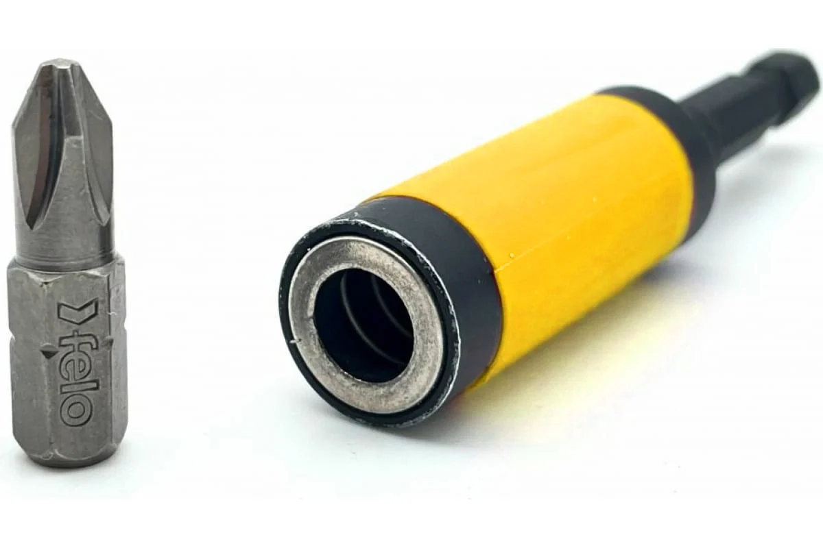 Битодержатель магнитный 1/4", 70 мм, на блистере Felo 03816594 — детальное фото