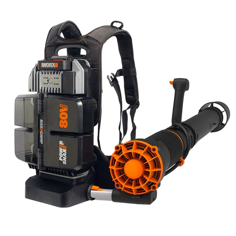 Воздуходувка WORX WG572E 80V аккумуляторная бесщеточная — детальное фото