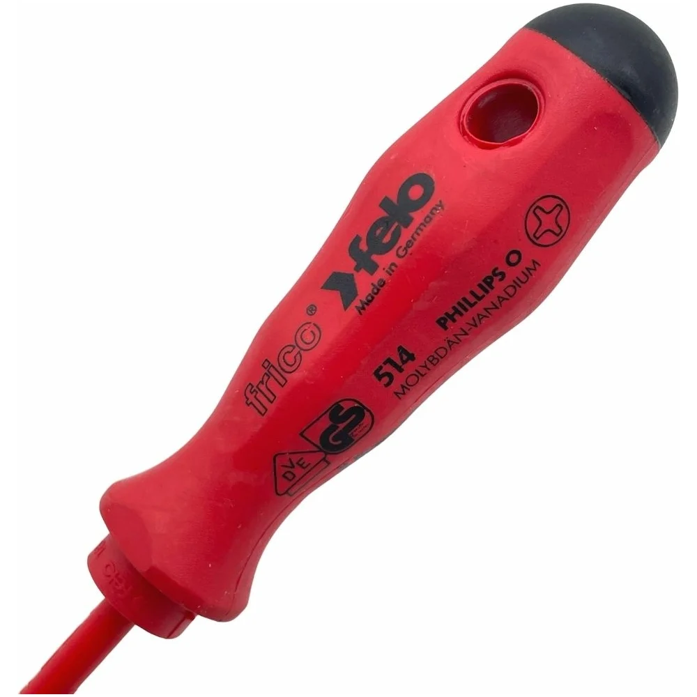Диэлектрическая крестовая отвертка Felo PH 0 51400190 — детальное фото