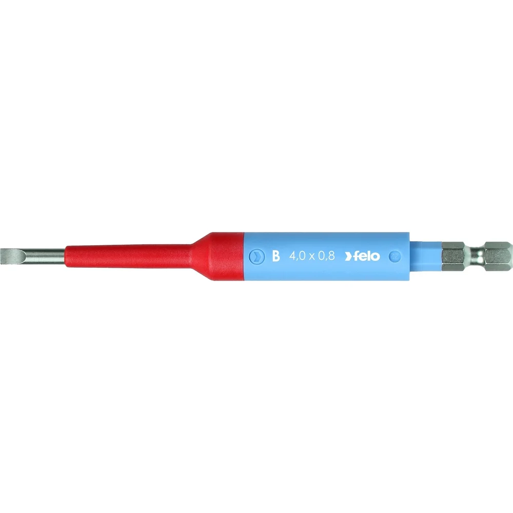 Бита диэлектрическая SL4x0.8, 115 мм, VDE Felo 03041590 — детальное фото
