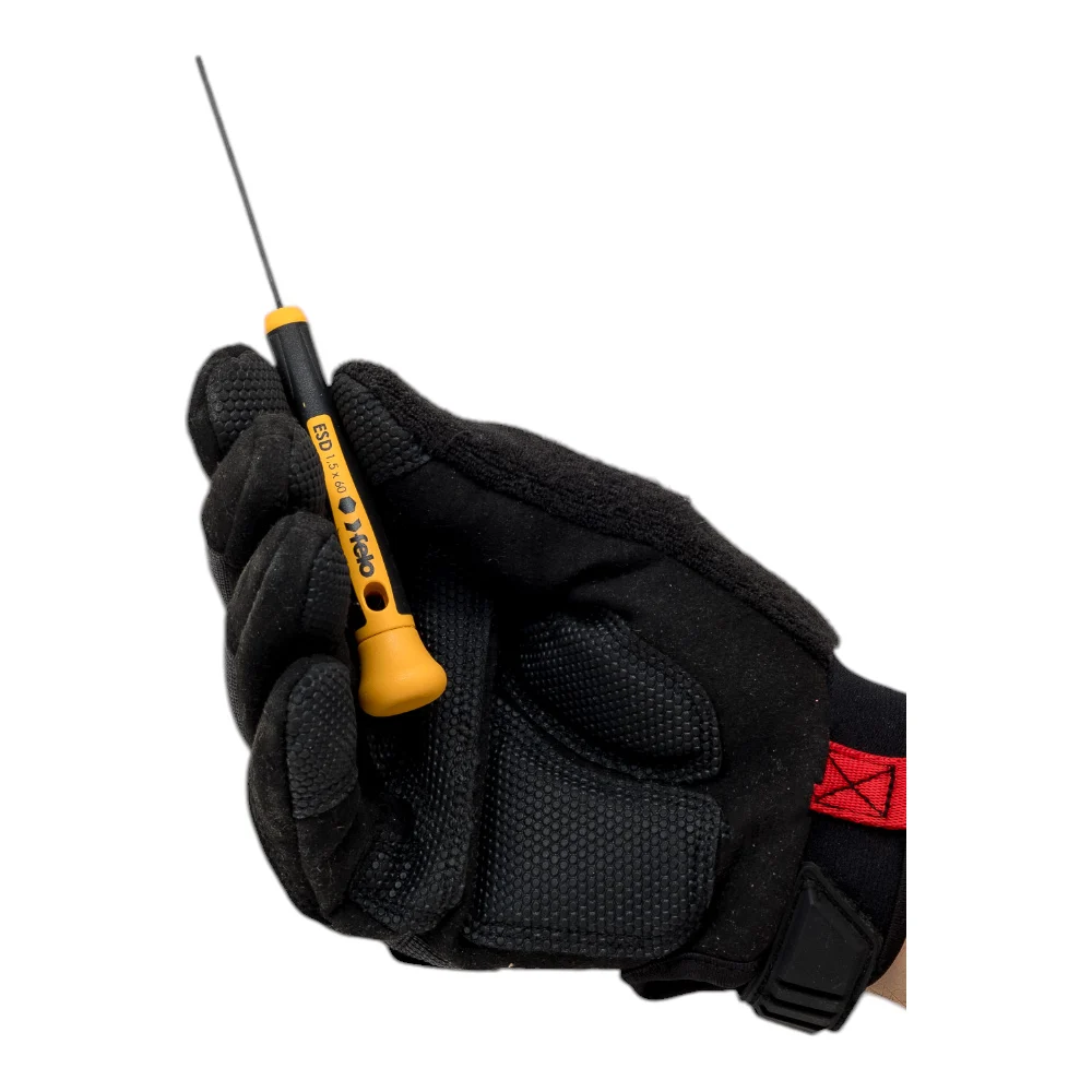 Отвертка для точных работ Felo ESD Safe с защитой от статического напряжения, HEX 1.5x60 мм 25615160 — детальное фото