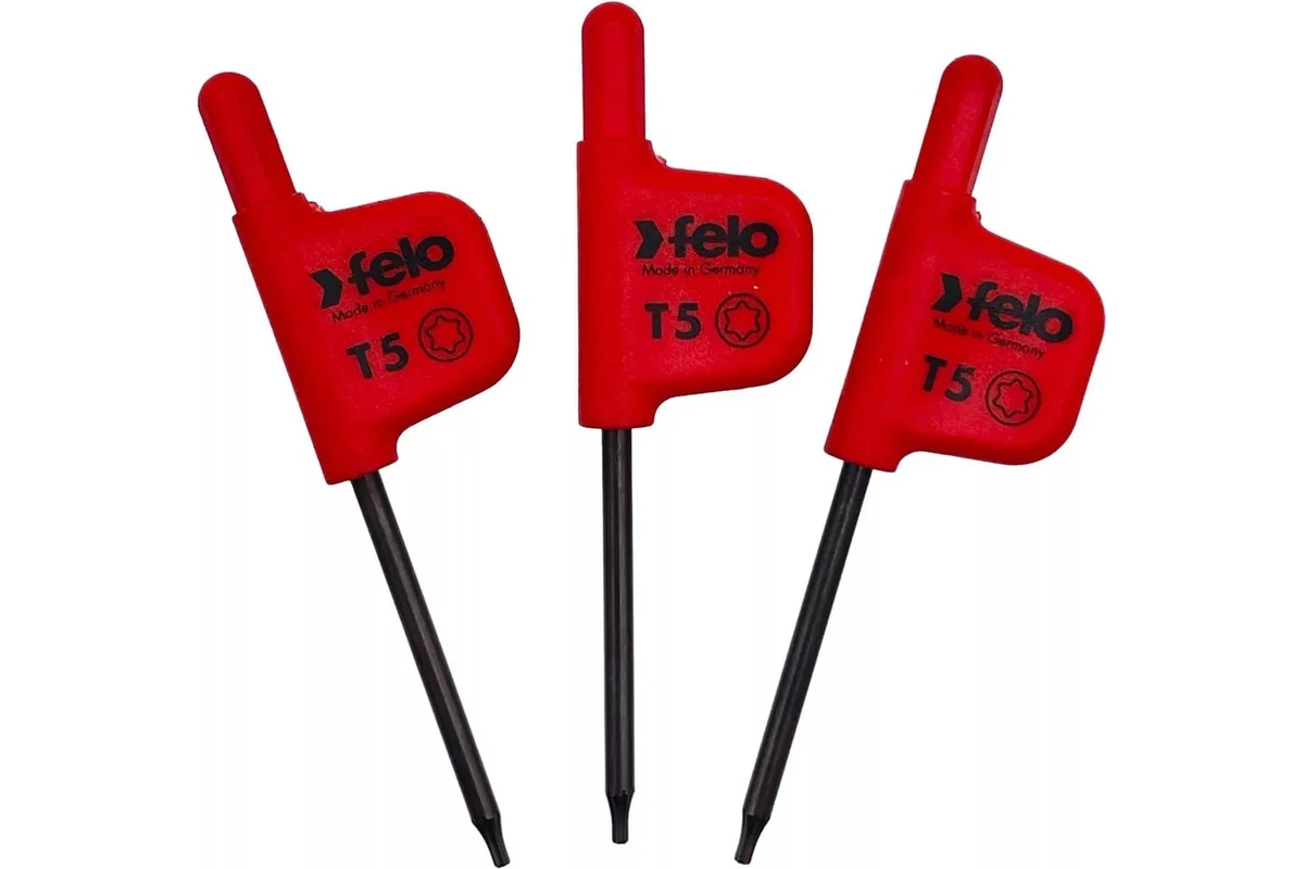 Флажковый ключ Felo TX5x33, упаковка 3 шт. 34810550 — детальное фото
