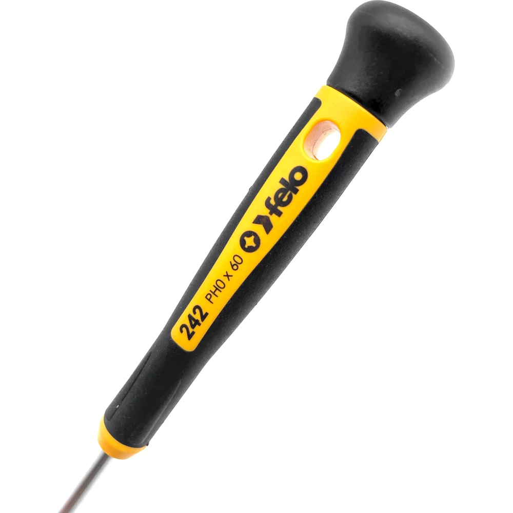 Отвертка крестовая для точных работ PH0х60 Felo 24200160 — детальное фото
